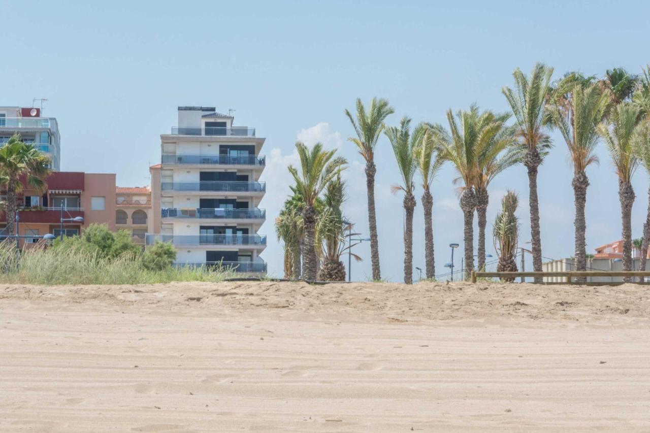 Atico Aqua Peniscola, 1ª Linea De Playa, Parking Y Piscina Apartment Bagian luar foto