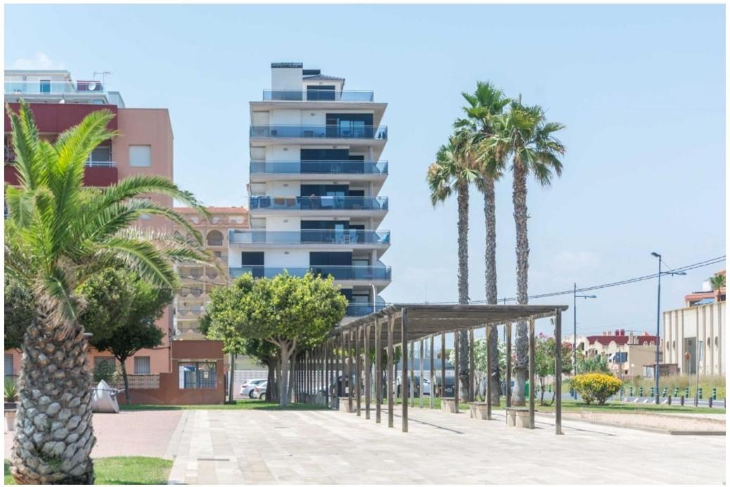 Atico Aqua Peniscola, 1ª Linea De Playa, Parking Y Piscina Apartment Bagian luar foto