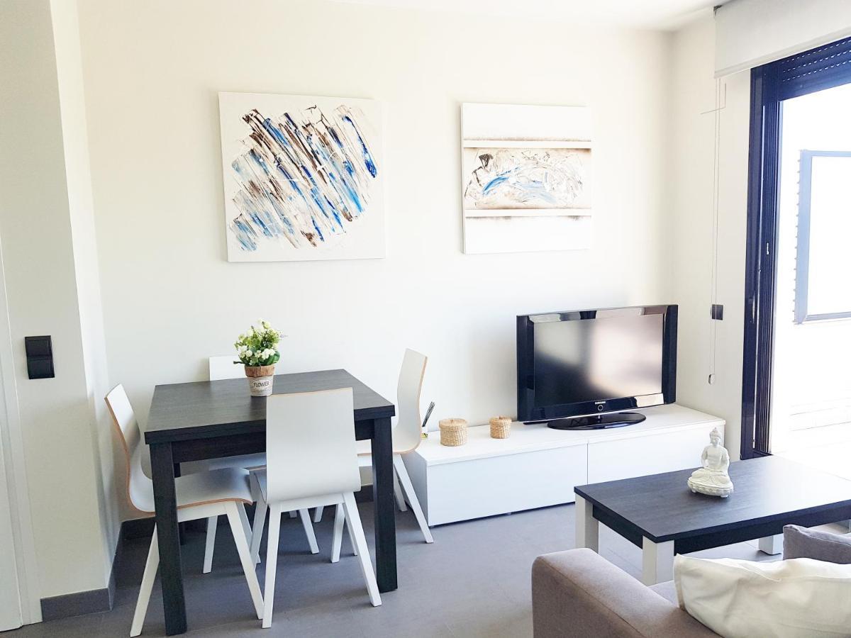 Atico Aqua Peniscola, 1ª Linea De Playa, Parking Y Piscina Apartment Bagian luar foto