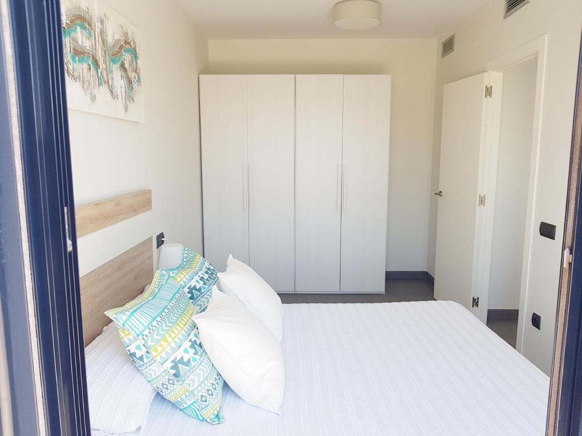 Atico Aqua Peniscola, 1ª Linea De Playa, Parking Y Piscina Apartment Bagian luar foto