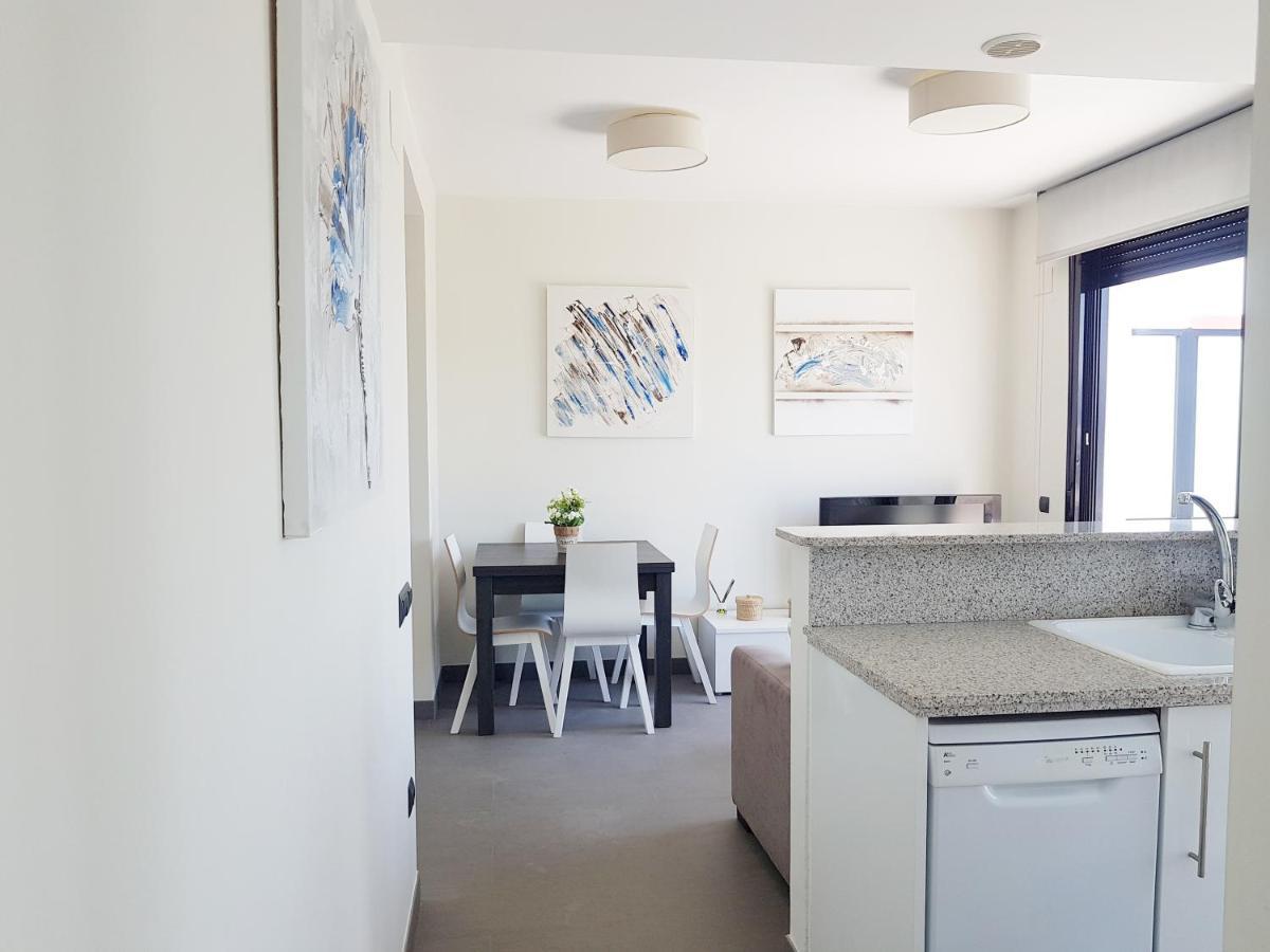 Atico Aqua Peniscola, 1ª Linea De Playa, Parking Y Piscina Apartment Bagian luar foto