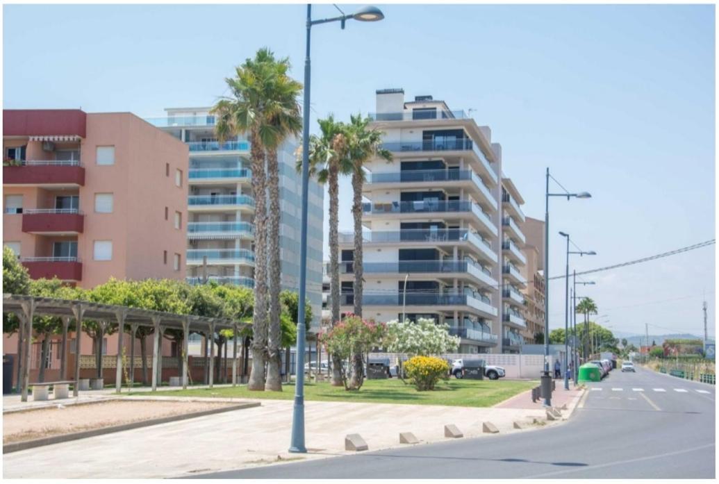 Atico Aqua Peniscola, 1ª Linea De Playa, Parking Y Piscina Apartment Bagian luar foto