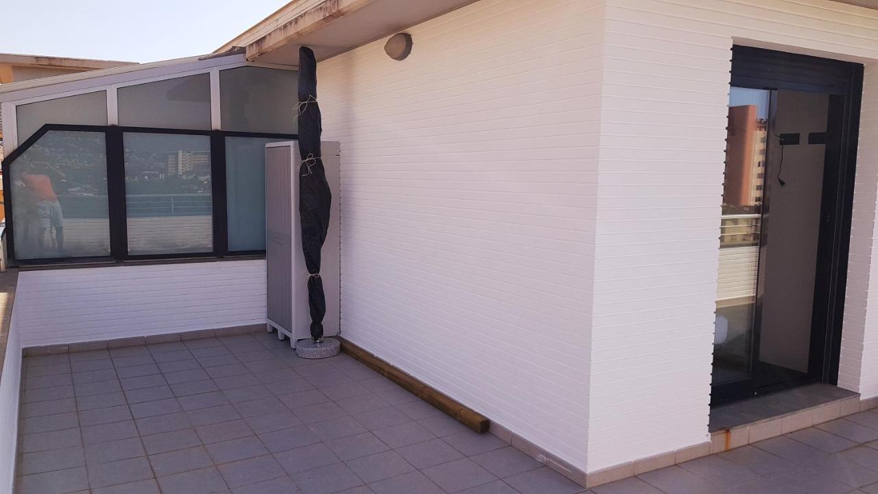 Atico Aqua Peniscola, 1ª Linea De Playa, Parking Y Piscina Apartment Bagian luar foto